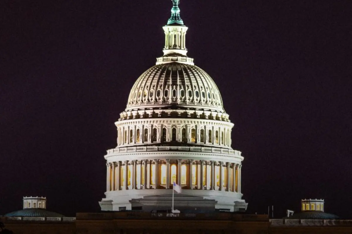 Senado de los Estados Unidos. Foto: X (@WhiteHouse)