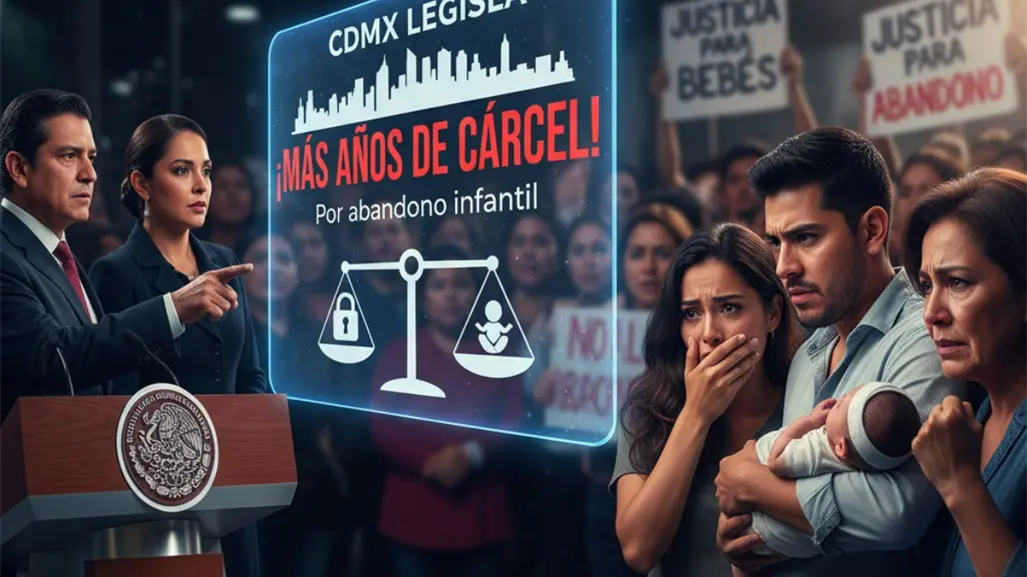 Congreso de CDMX propone hasta 6 años de prisión por abandono de bebés recién nacidos