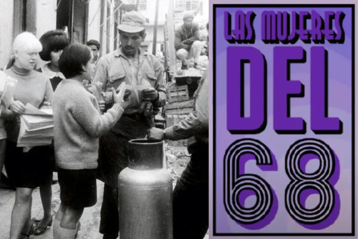 Las mujeres del 68.    Foto: RRSS | Luis Cortes | Canva