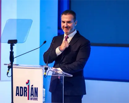 Adrián de la Garza presume en Monterrey seguridad y vialidades íntegras en el Primer Informe de Gobierno