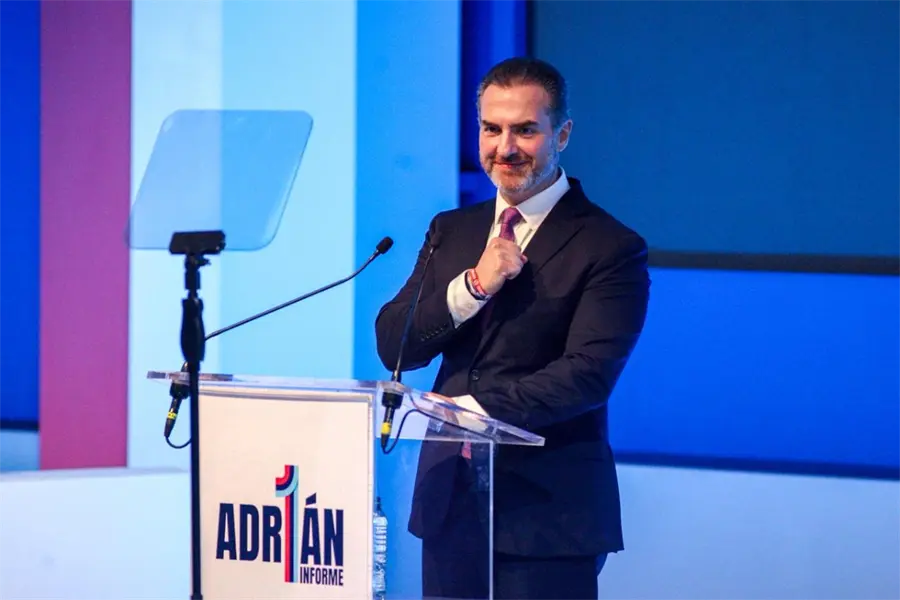 Adrián de la Garza presume en Monterrey seguridad y vialidades íntegras en el Primer Informe de Gobierno