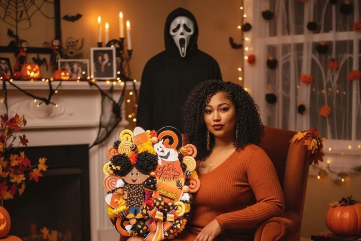 Halloween 2025: Con esta guía práctica puedes hacer tu foto con Ghostface usando IA. Foto: IG @criss.misswreaths y @miss__criss