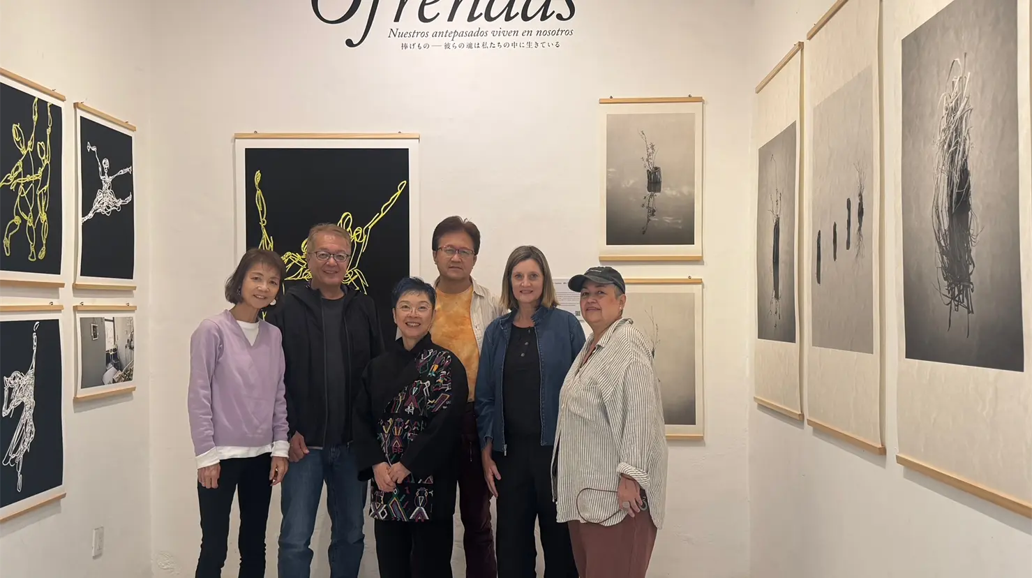 La muestra fotográfica “Ofrendas”, realizada por un colectivo de Yokohama, Japón, abre sus puertas en SAQ Gallery, en CDMX. Foto: Otto Rojas