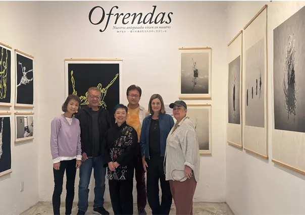 "Ofrendas": La exposición japonesa que honra la memoria en el corazón de la CDMX