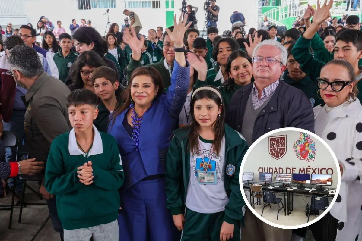 Mixtli Digital para escuelas públicas en CDMX. Foto:  Gobierno CDMX l Canva