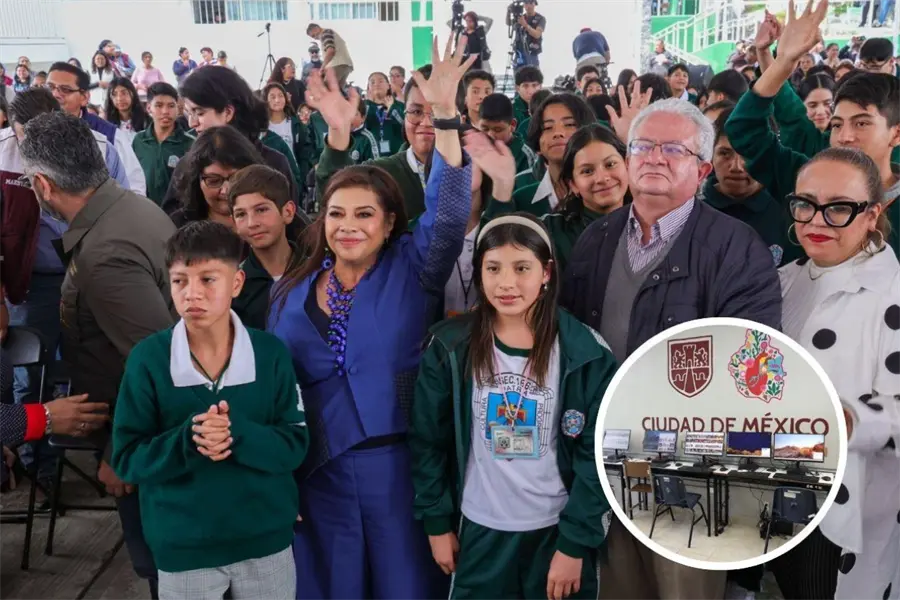 Clara Brugada lanza “Mixtli Digital” en CDMX: más de 3 mil escuelas básicas recibirán tecnología de punta