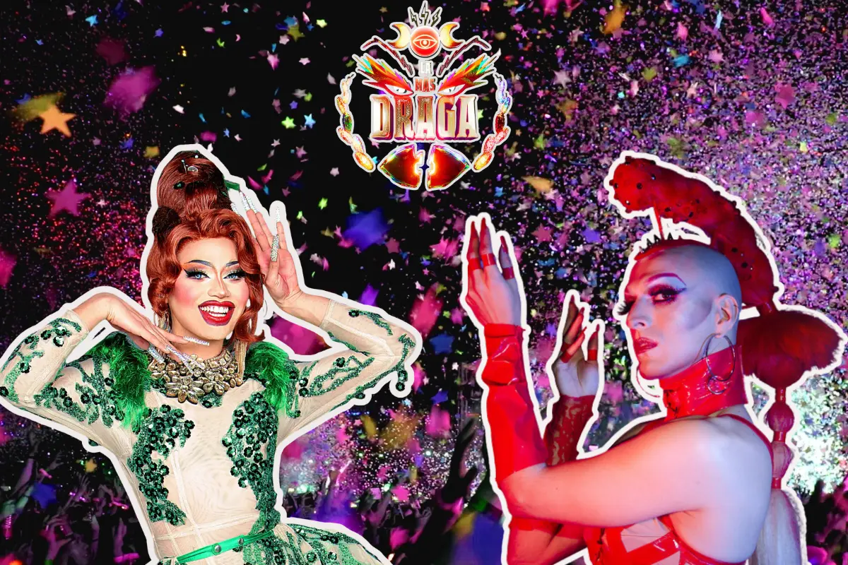 La nueva temporada se transmite de forma gratuita cada martes a las 21:00 horas (tiempo de CDMX) en el canal oficial de YouTube de La Más Draga./Foto: FB Ricura Santana/ Festivaly.eu/Youtube/Canva