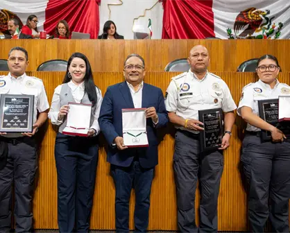 Andrés Mijes reconoce a policías por su profesionalismo y compromiso social con Escobedo