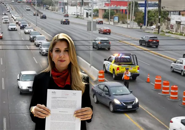 Melisa Peña busca regularizar implementación de carriles de contraflujo en Nuevo León
