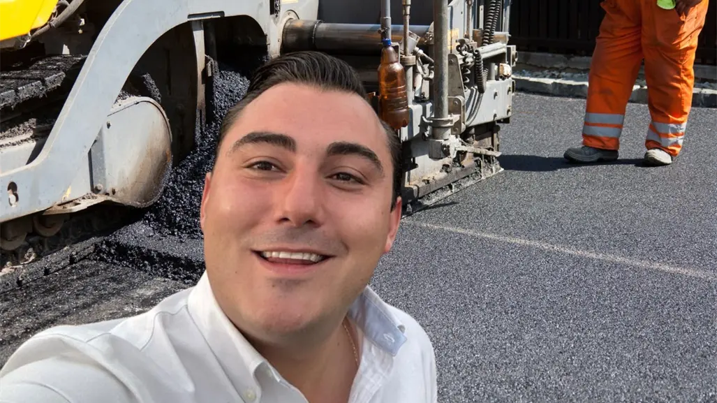 Manuel Guerra Cavazos impulsa pavimentación de 9 kilómetros en avenida Sor Juana en García