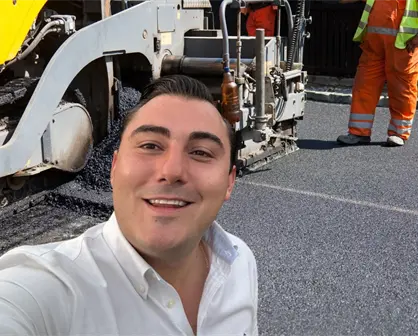 Manuel Guerra Cavazos impulsa pavimentación de 9 kilómetros en avenida Sor Juana en García