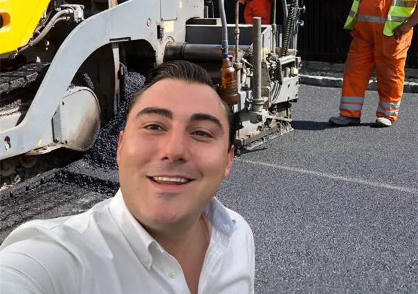 Manuel Guerra Cavazos impulsa pavimentación de 9 kilómetros en avenida Sor Juana en García