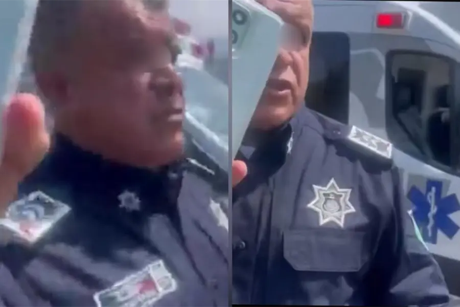 VIDEO | Policías de Coacalco agreden a reporteros mientras hacían cobertura de accidente
