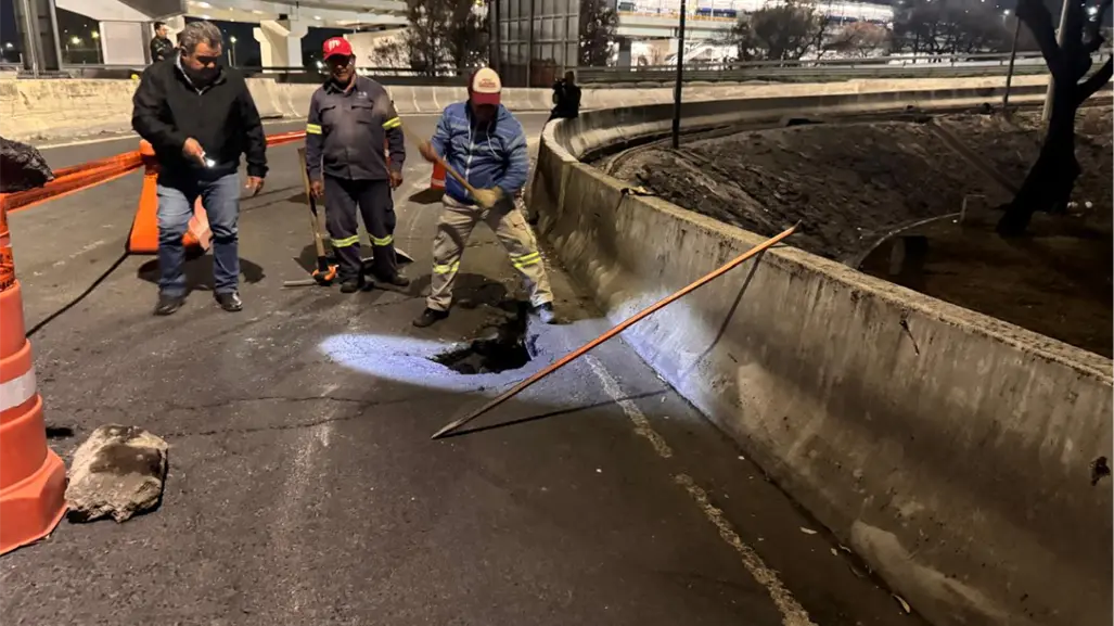 SEGIAGUA sella grieta en el Puente de la Concordia, Iztapalapa; así fue su reparación