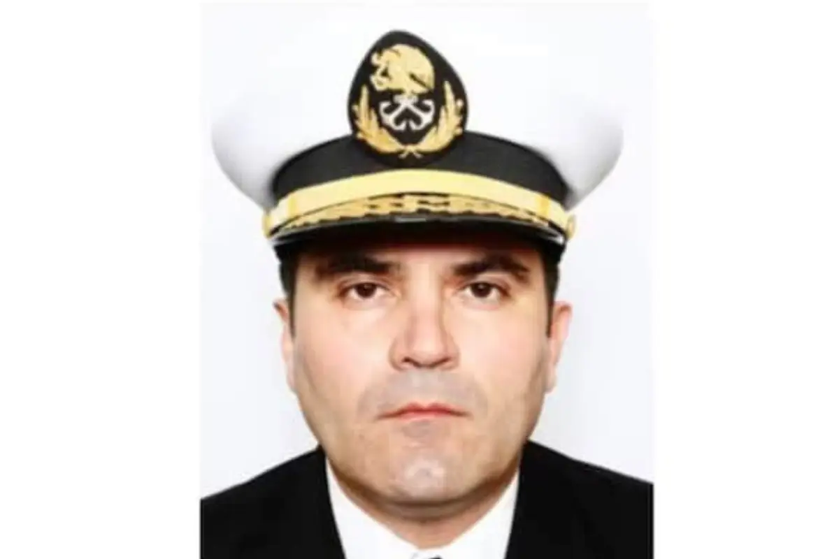 Contralmirante Fernando Farías Laguna. Foto: X (@GildoGarzaMx)