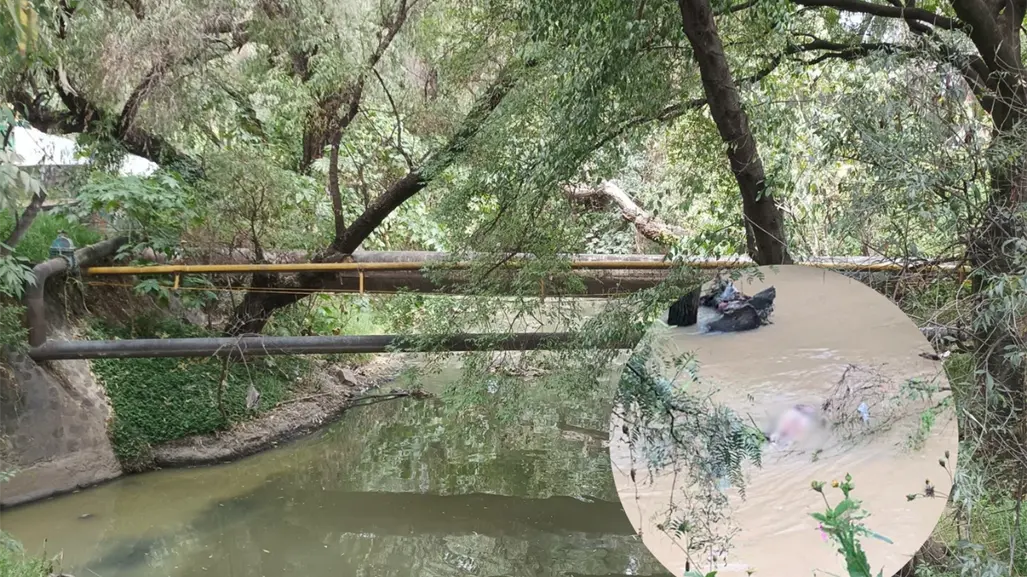 Cuerpo es hallado en Río Cuautitlán en Ex Hacienda San Miguel; autoridades del Edomex ya investigan