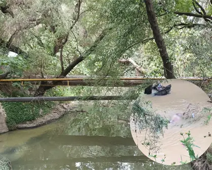 Cuerpo es hallado en Río Cuautitlán en Ex Hacienda San Miguel; autoridades del Edomex ya investigan