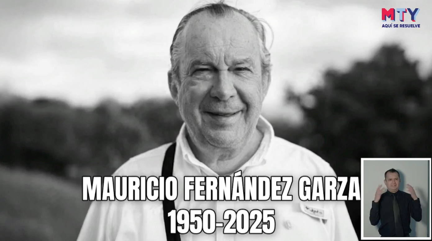 Adrián de la Garza cierra su informe con homenaje a Mauricio Fernández Garza