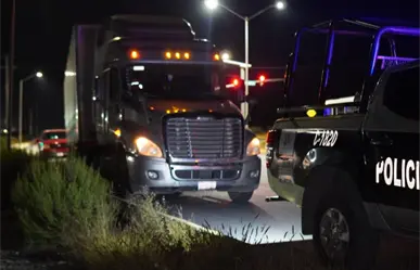 Fallece hombre atropellado por tráiler en Saltillo; responsable lo deja a su suerte