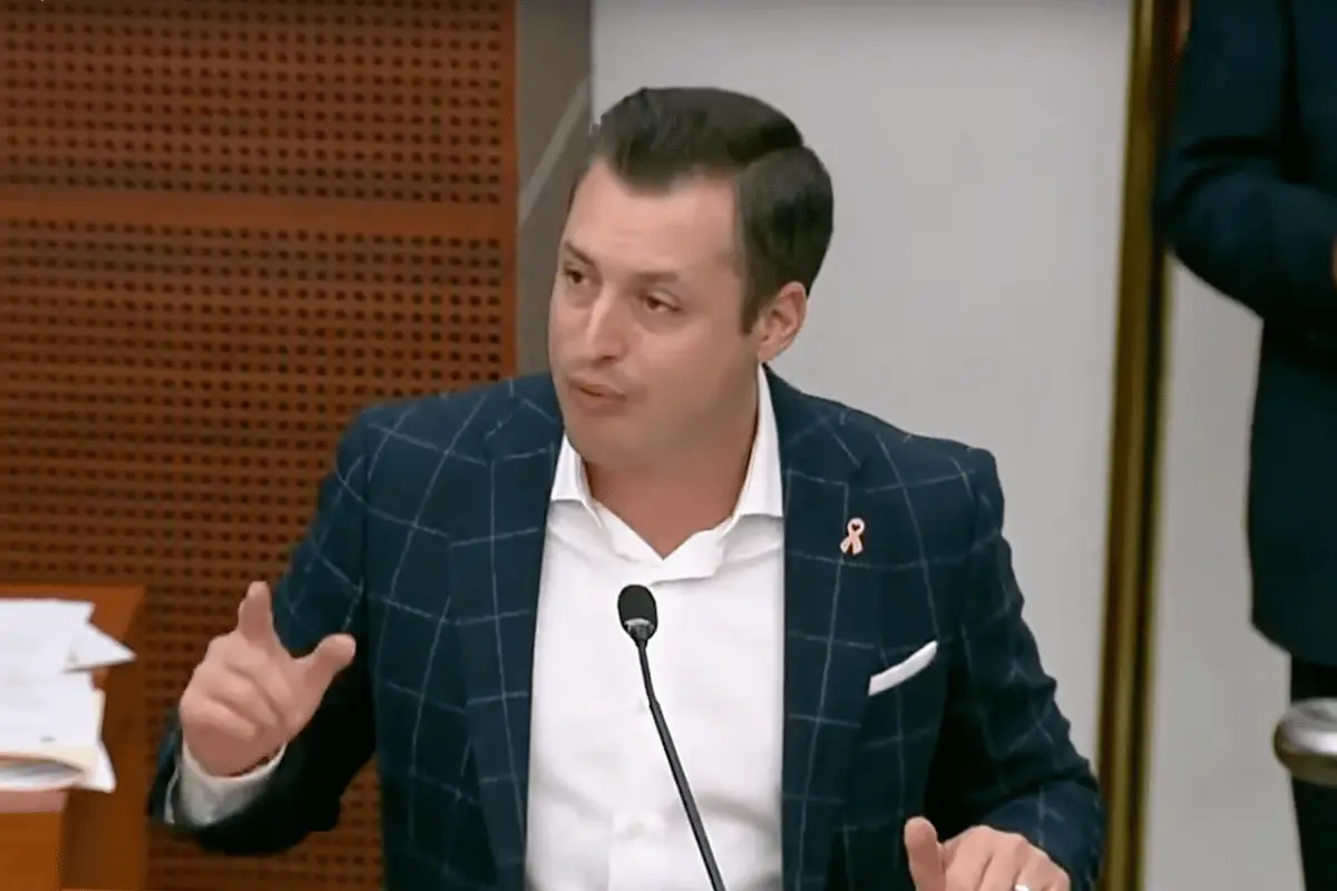 Colosio cuestionó la falta de transparencia en las evaluaciones de impacto ambiental. Foto: Captura.