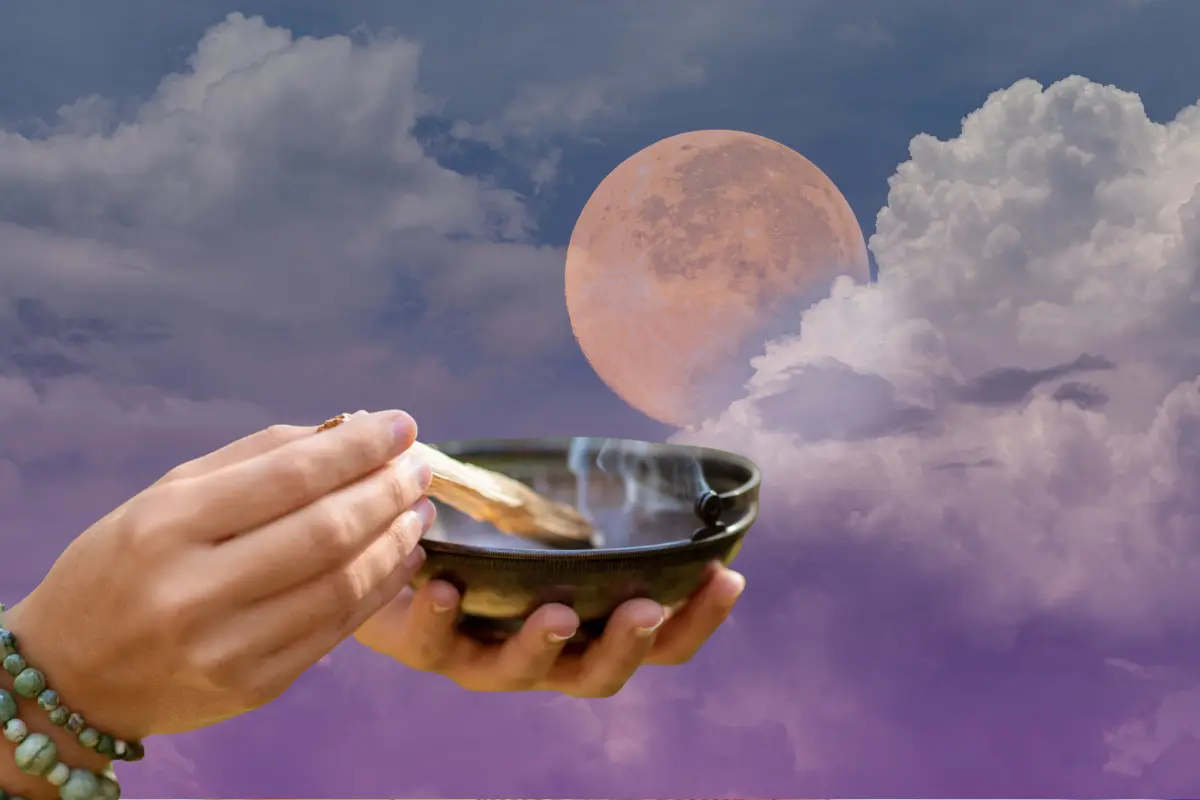 Con la llegada de la luna llena de octubre, es el momento perfecto para realizar rituales y manifestar deseos. Foto: Canva