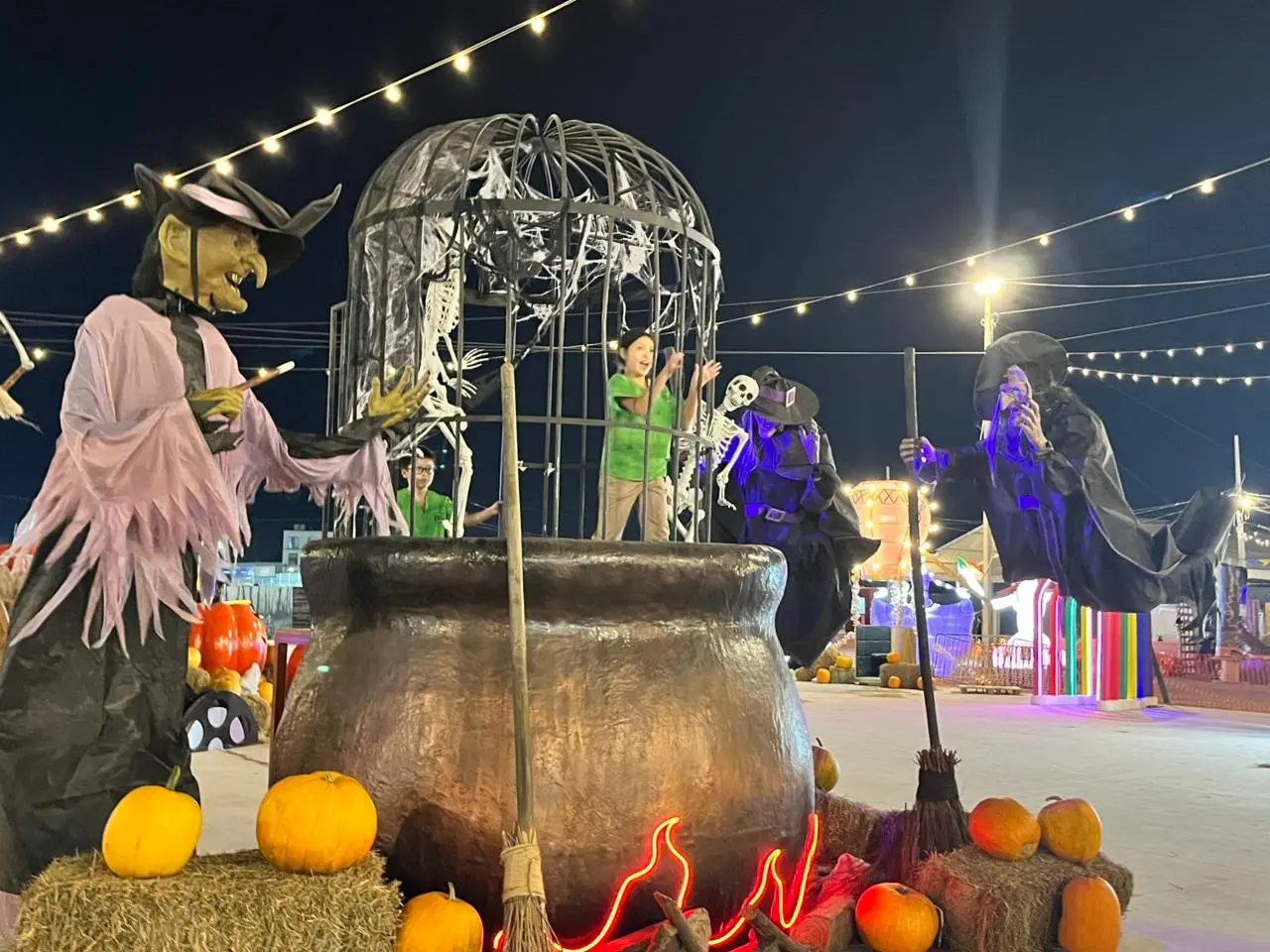 Spooky Town 2025 ya abrió sus puertas en Saltillo. (Fotografías: Leslie Delgado)