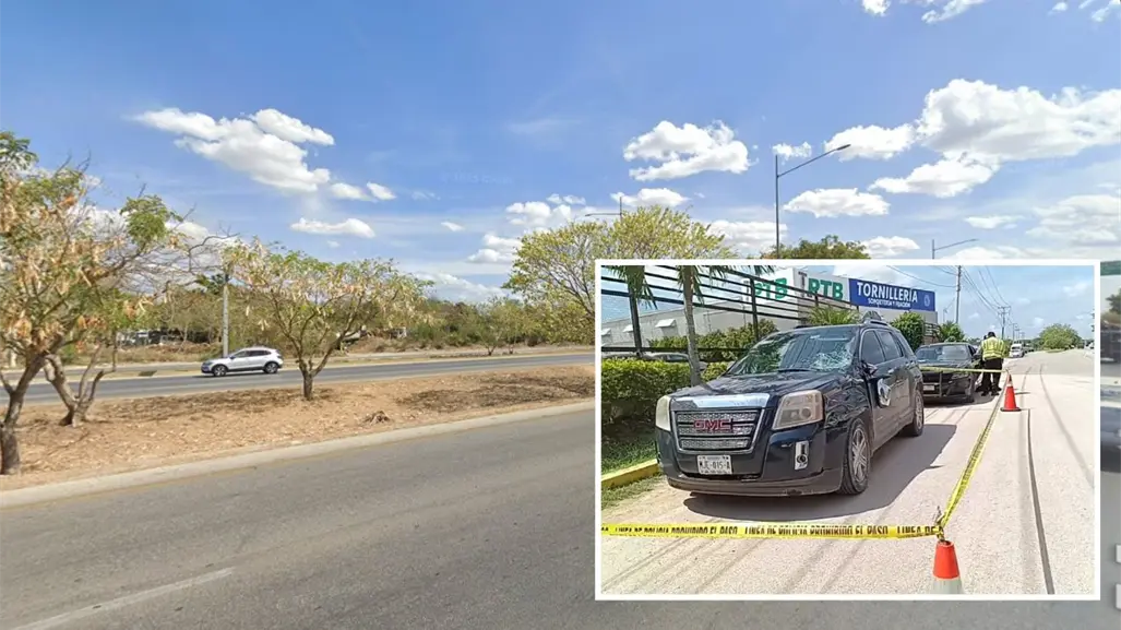 Periférico de Mérida se suma otra víctima: persona fallece tras ser atropellada