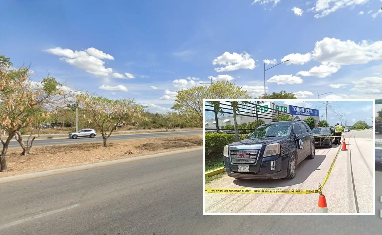 ¿Cómo ocurrió el atropellamiento en el Periférico de Mérida? Foto: Redes sociales | Canva | Google Maps