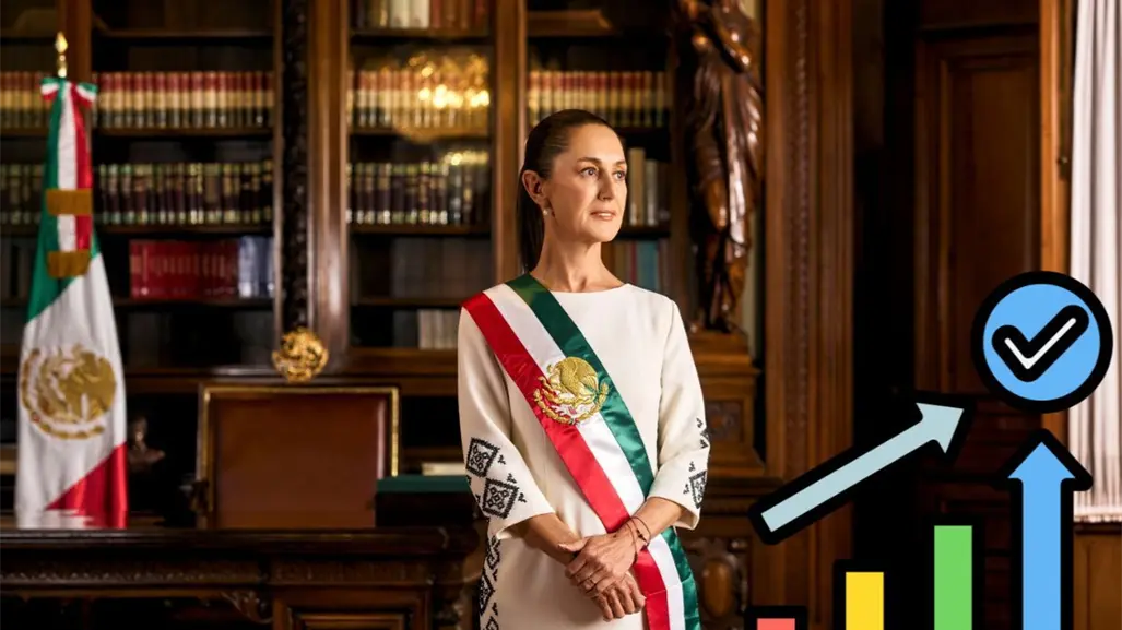 Aprobación histórica: Claudia Sheinbaum supera a otros presidentes en su primer año, revela Mitofsky a POSTA CDMX
