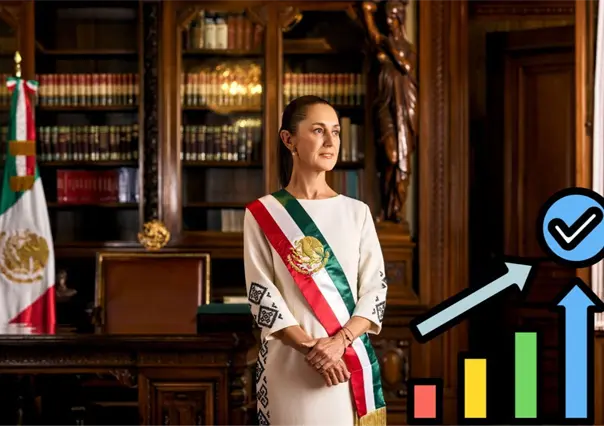 Aprobación histórica: Claudia Sheinbaum supera a otros presidentes en su primer año, revela Mitofsky a POSTA CDMX
