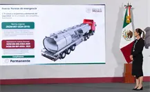 Claudia Sheinbaum presenta nuevas normas para pipas de gas LP: “antes no había inspección, ahora va a haber”