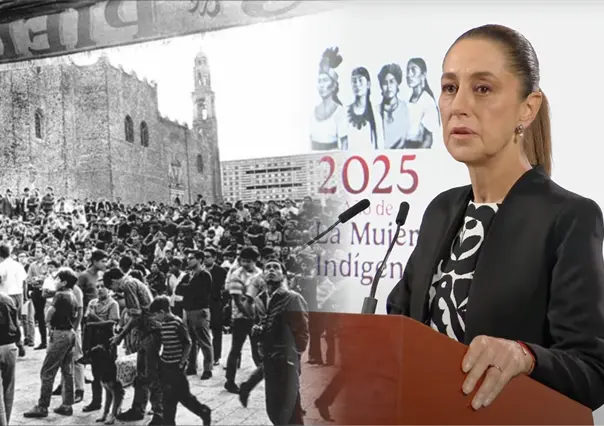 Claudia Sheinbaum recuerda el 2 de octubre: "no se olvida" y reitera compromiso de no repetición