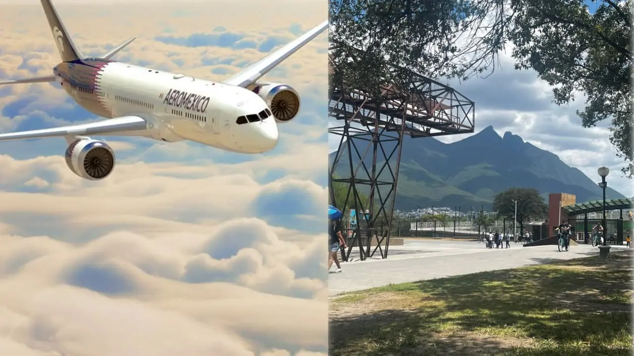 Foto: Facebook/ Aeroméxico/ Monterrey NL | Conoce cuál es el precio de un vuelo de Durango a Monterrey durante el mes de octubre.
