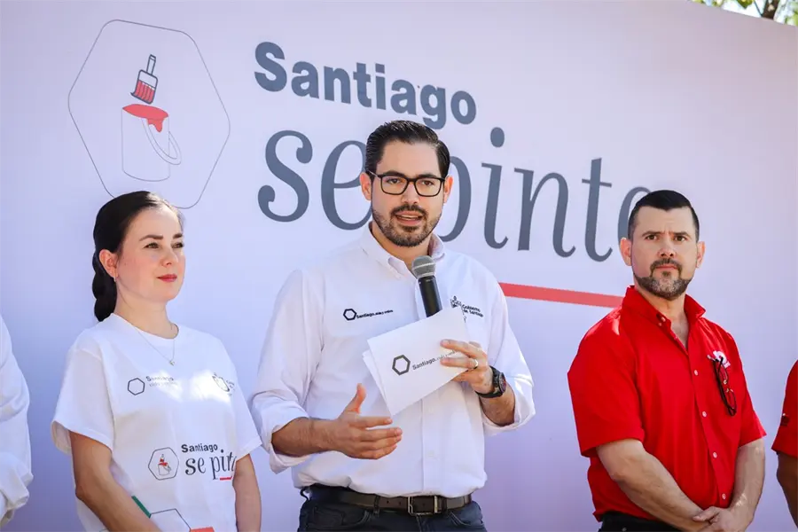 David de la Peña lanza “Santiago se Pinta” para transformar fachadas en La Cieneguilla