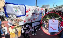 FOTOS | Adolescentes de Durango marchan para conmemorar el 2 de octubre de 1968 