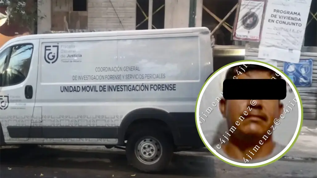 Detienen en CDMX a vigilante que dejó cuerpo de una mujer oculto entre muros de una obra