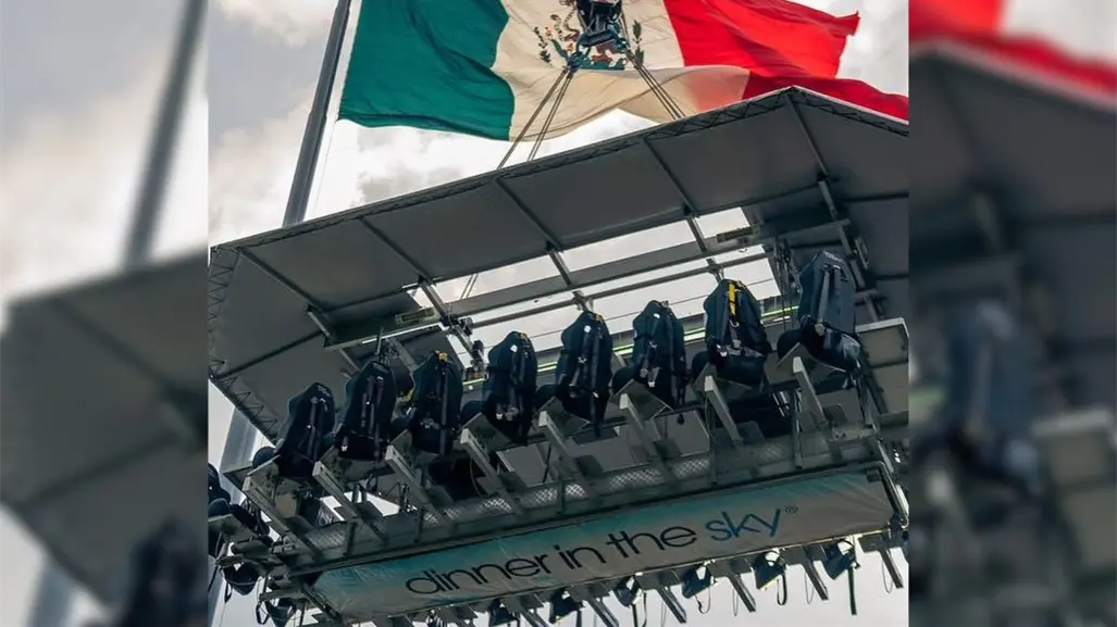 ¿Estás listo para Dinner in the Sky en Tampico?: Aquí te contamos todos los detalles