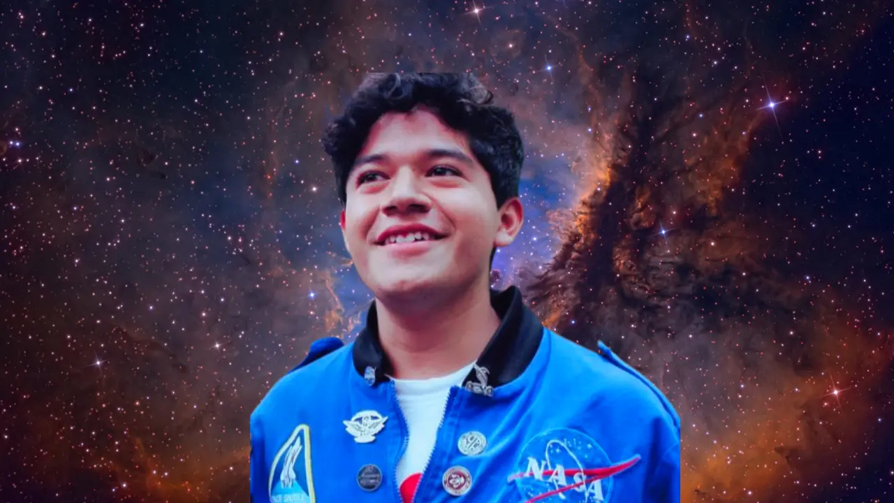 Jonathan Sánchez Pérez, el mexicano espacial. Foto: X/ @Mexican_Space (Canva)