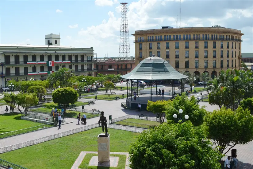 Centro de Tampico. Foto: Carlos García