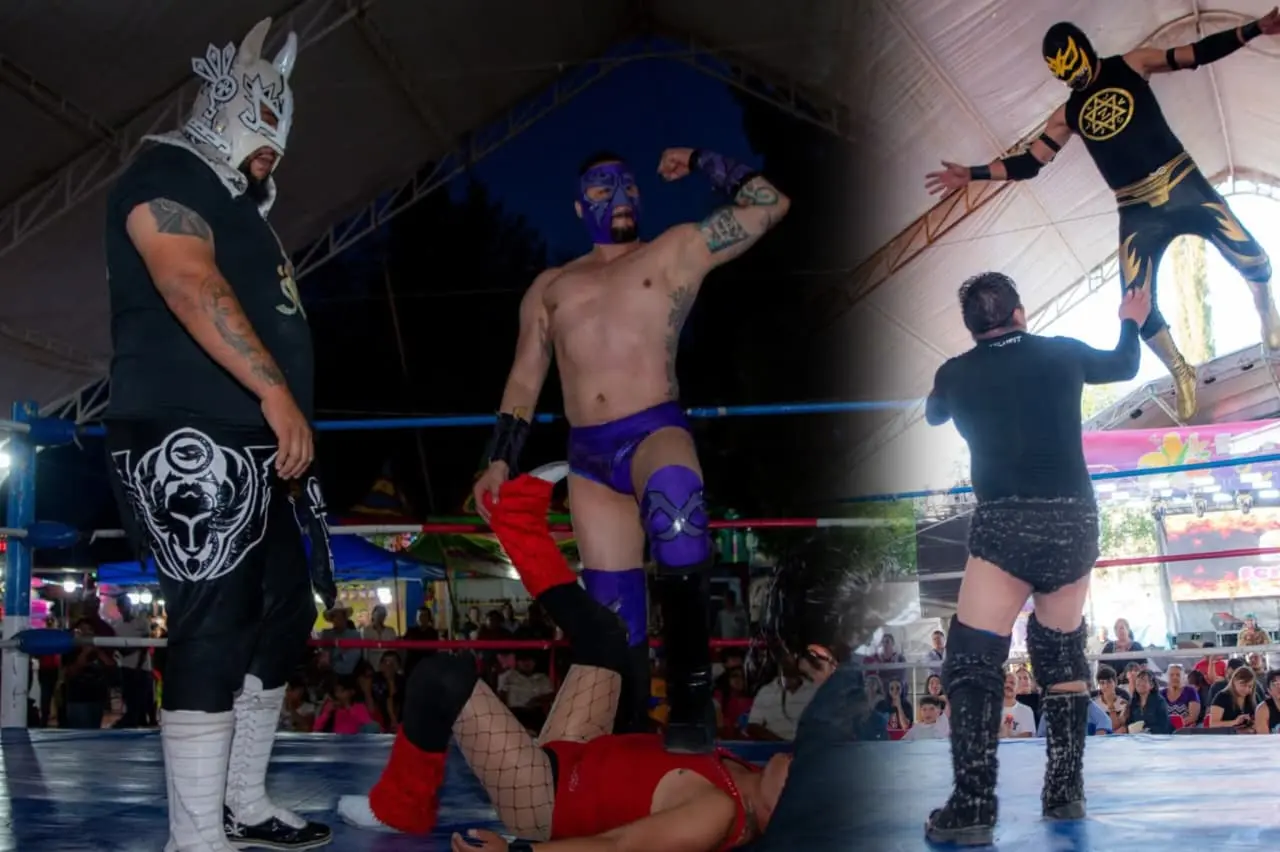 Foto: Facebook/ Viva La Lucha Libre Dgo | La lucha libre regresará a Durango con una pelea estelar en jaula, sin reglas y por un maletín con dinero.