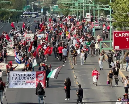 EN VIVO | Así avanza la marcha del 2 de octubre desde Tlatelolco