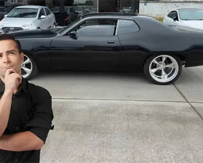 El increíble auto muscle car que venden en Durango por Marketplace en 580 mil pesos