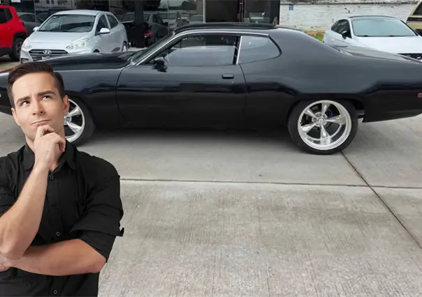 El increíble auto muscle car que venden en Durango por Marketplace en 580 mil pesos