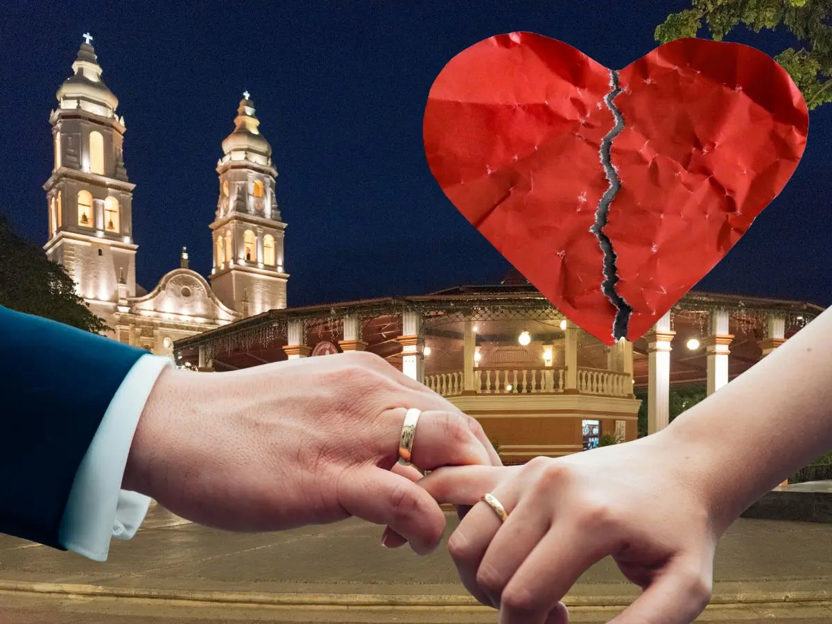 Campeche presenta un fenómeno social y legal destacable en 2024 al ser el estado con mayor número de matrimonios y al mismo tiempo registrar la tasa más alta de divorcios.- Fuente Canva