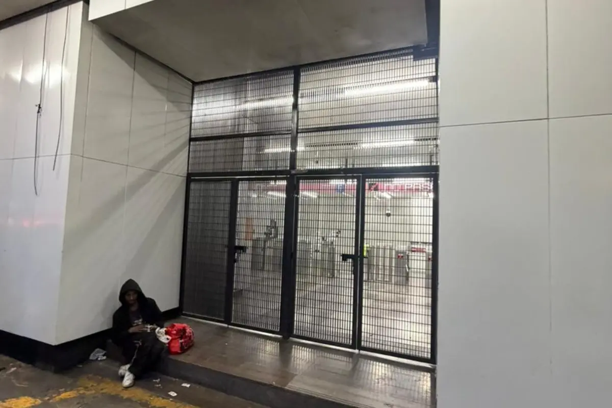 Estación Pino Suárez de la Línea 2 del Metro Cerrada. Foto: Ramón Ramírez
