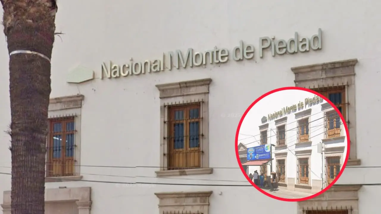 Foto: Google Maps | Estas sucursales del Monte de Piedad se encuentran cerradas en Durango, tras registrarse una huelga.