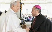 Encuentro entre el Obispo Eugenio Lira y el Papa León XIV renueva la fe en la diócesis de Matamoros