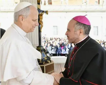 Encuentro entre el Obispo Eugenio Lira y el Papa León XIV renueva la fe en la diócesis de Matamoros
