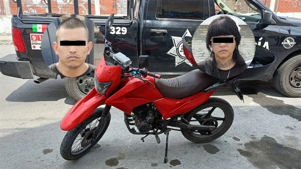 Pareja detenida con 40 dosis de droga en Monterrey