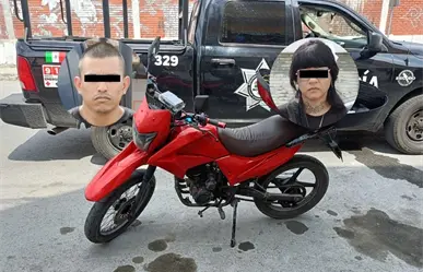 Pareja detenida con 40 dosis de droga en Monterrey